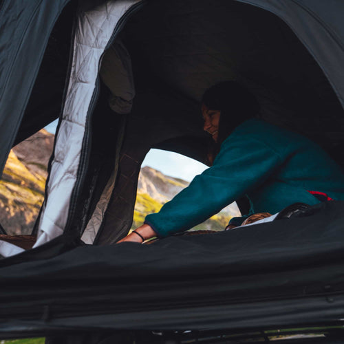 overland zelt Journey Aluminium-Dachzelt: 2 Personen, 12 cm dünn