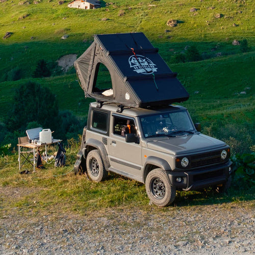 overland dachzelt large Journey Aluminium-Dachzelt: 2 Personen, 12 cm dünn