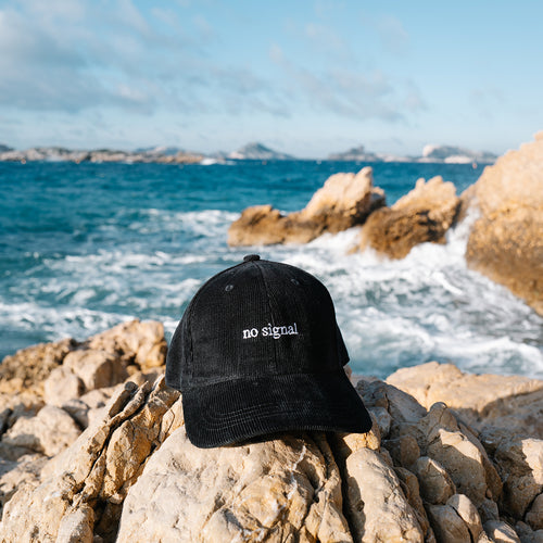 Casquette "No Signal" – Velours Côtelé