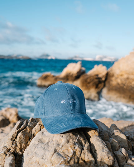 Casquette "No Signal" – Velours Côtelé