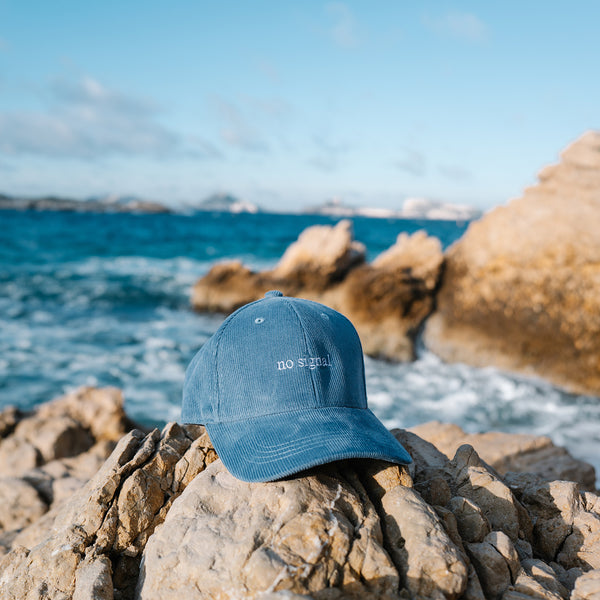 Casquette "No Signal" – Velours Côtelé