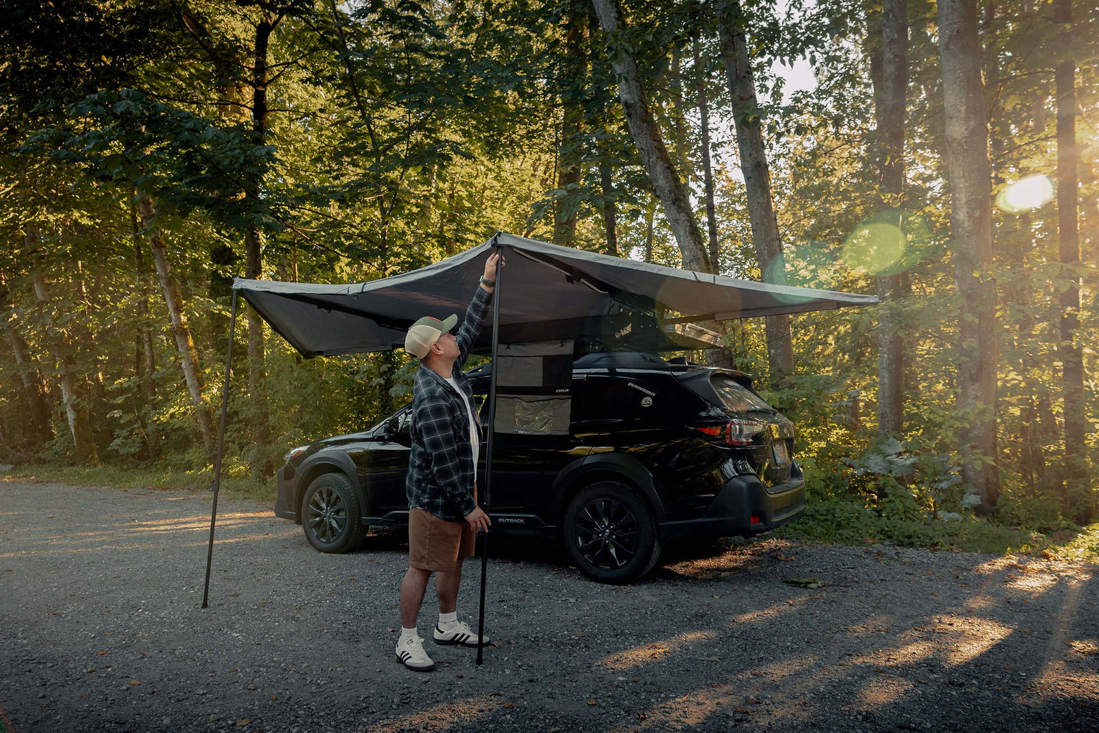 Auvent Autoportant 180°