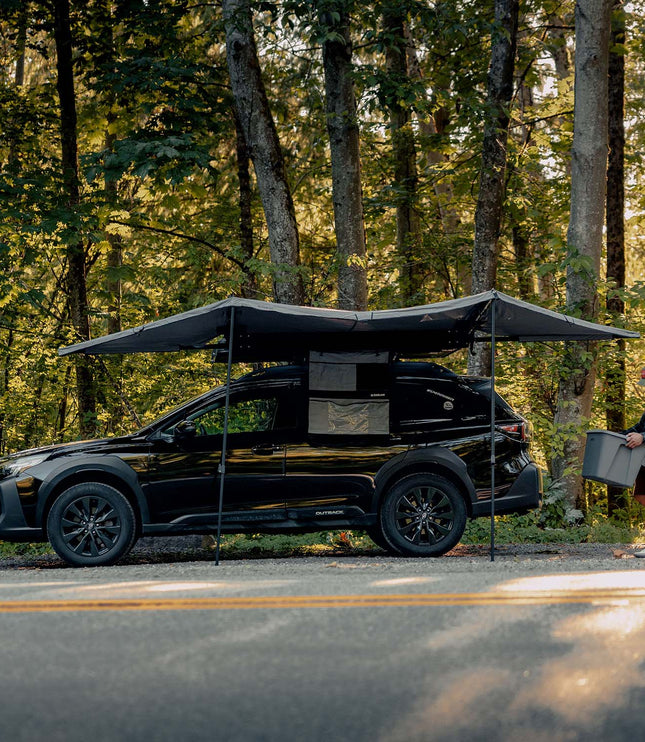 180° freistehende Markise